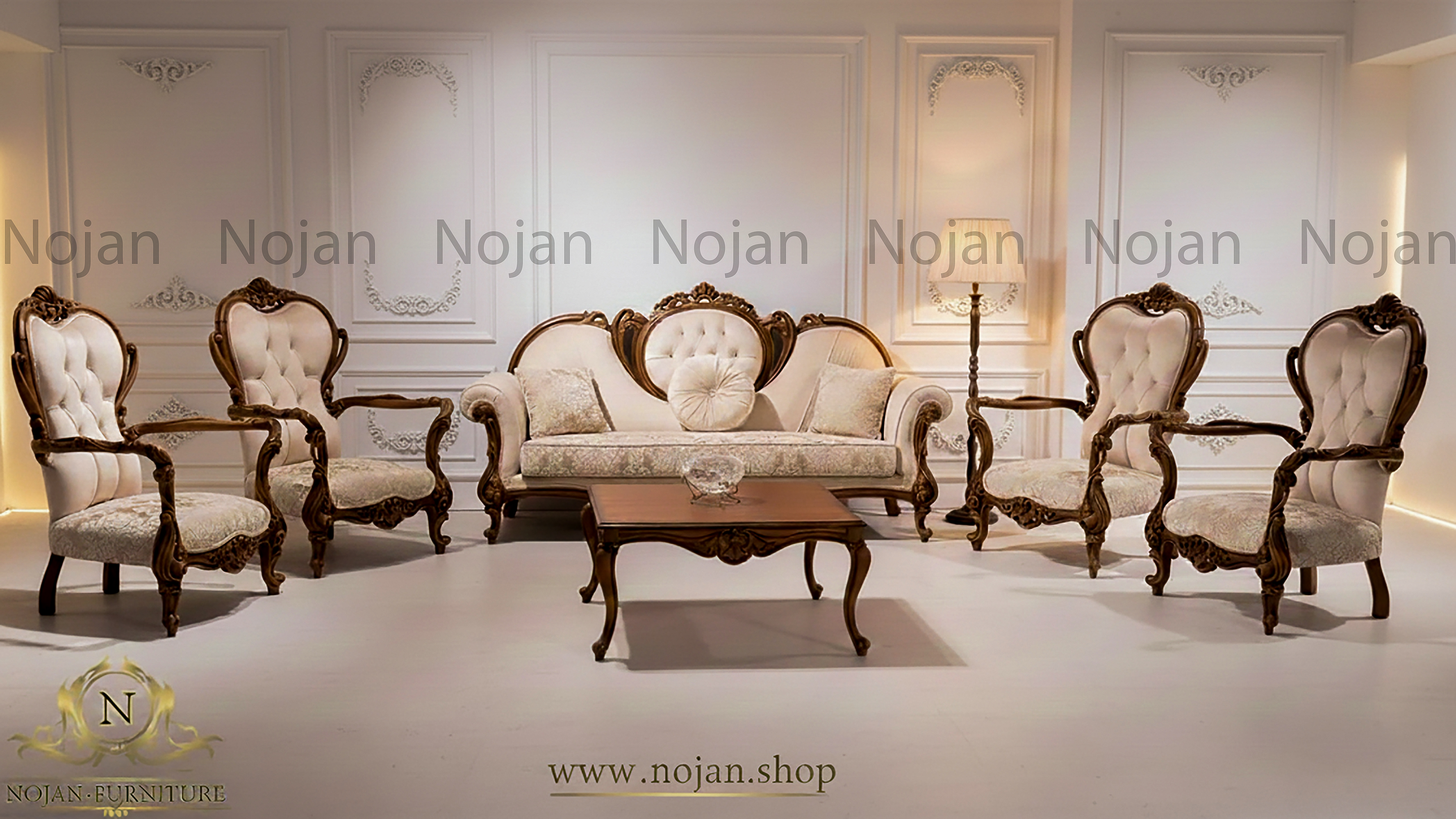 قیمت مبل کلاسیک آدرین