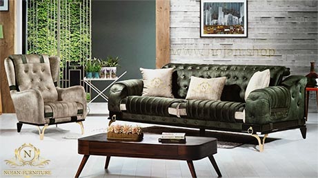 قیمت مبل پایه فلز رسپینا