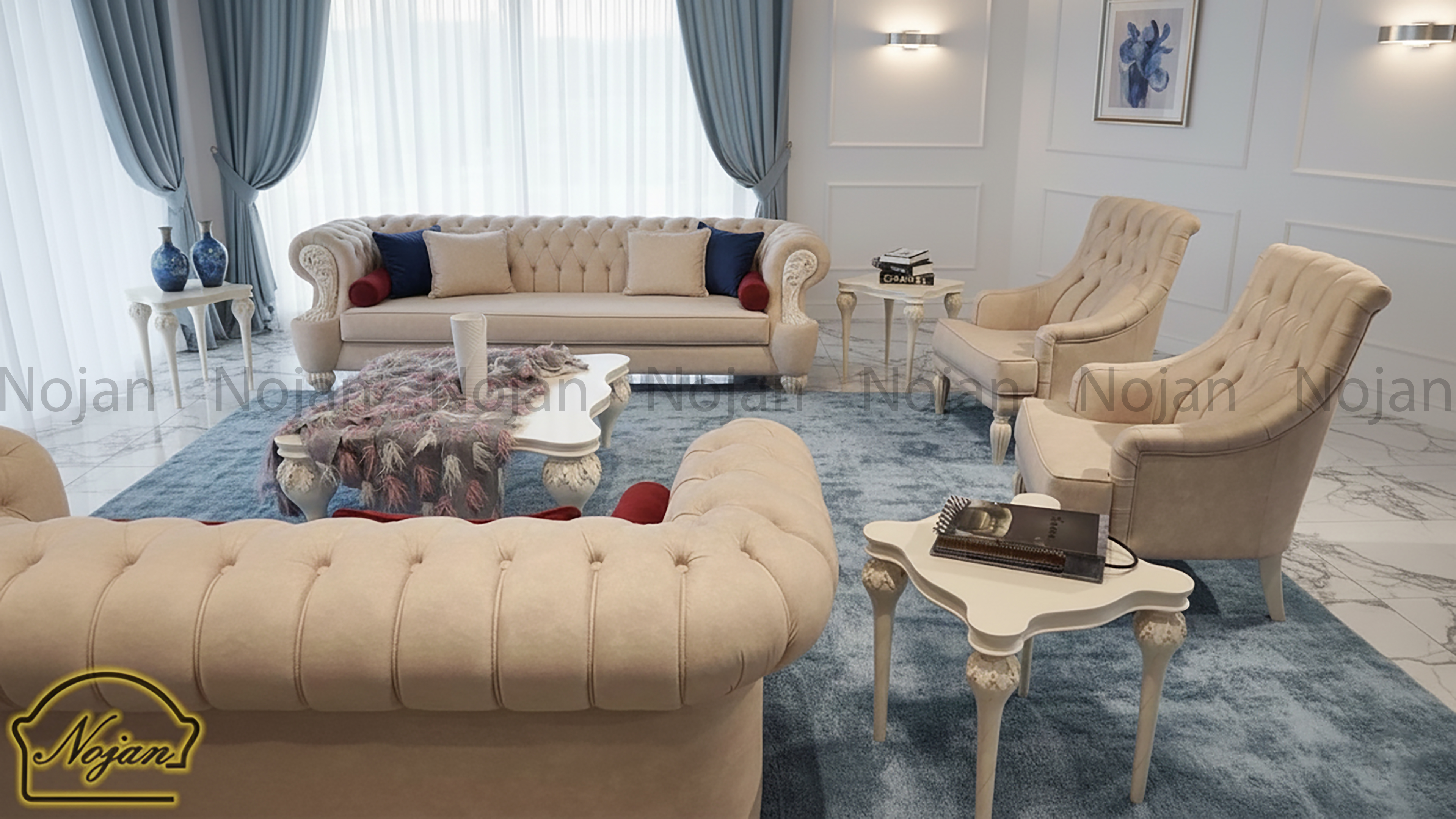 قیمت مبل راحتی چستر لارا