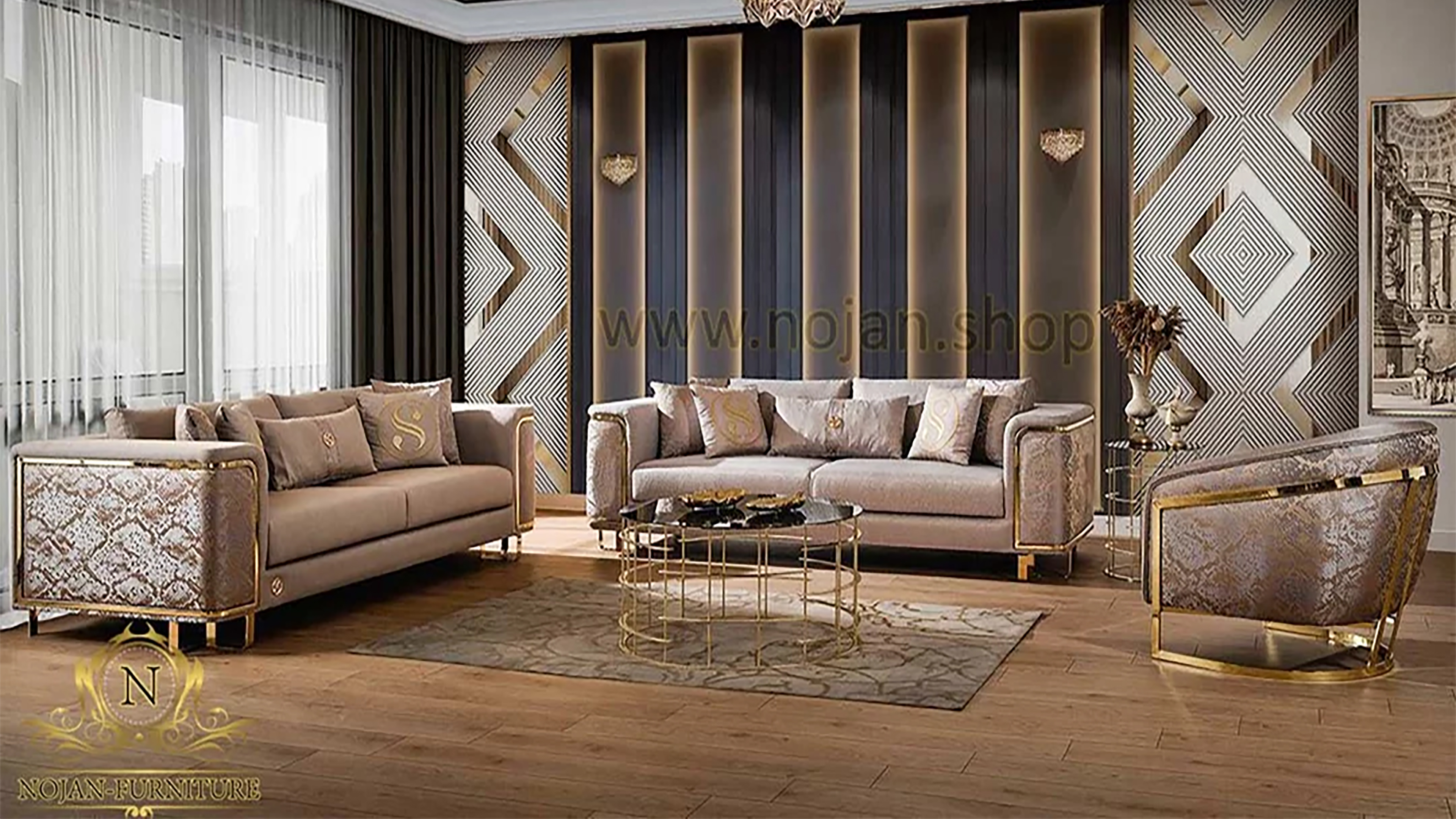 قیمت مبل پایه فلز سویل