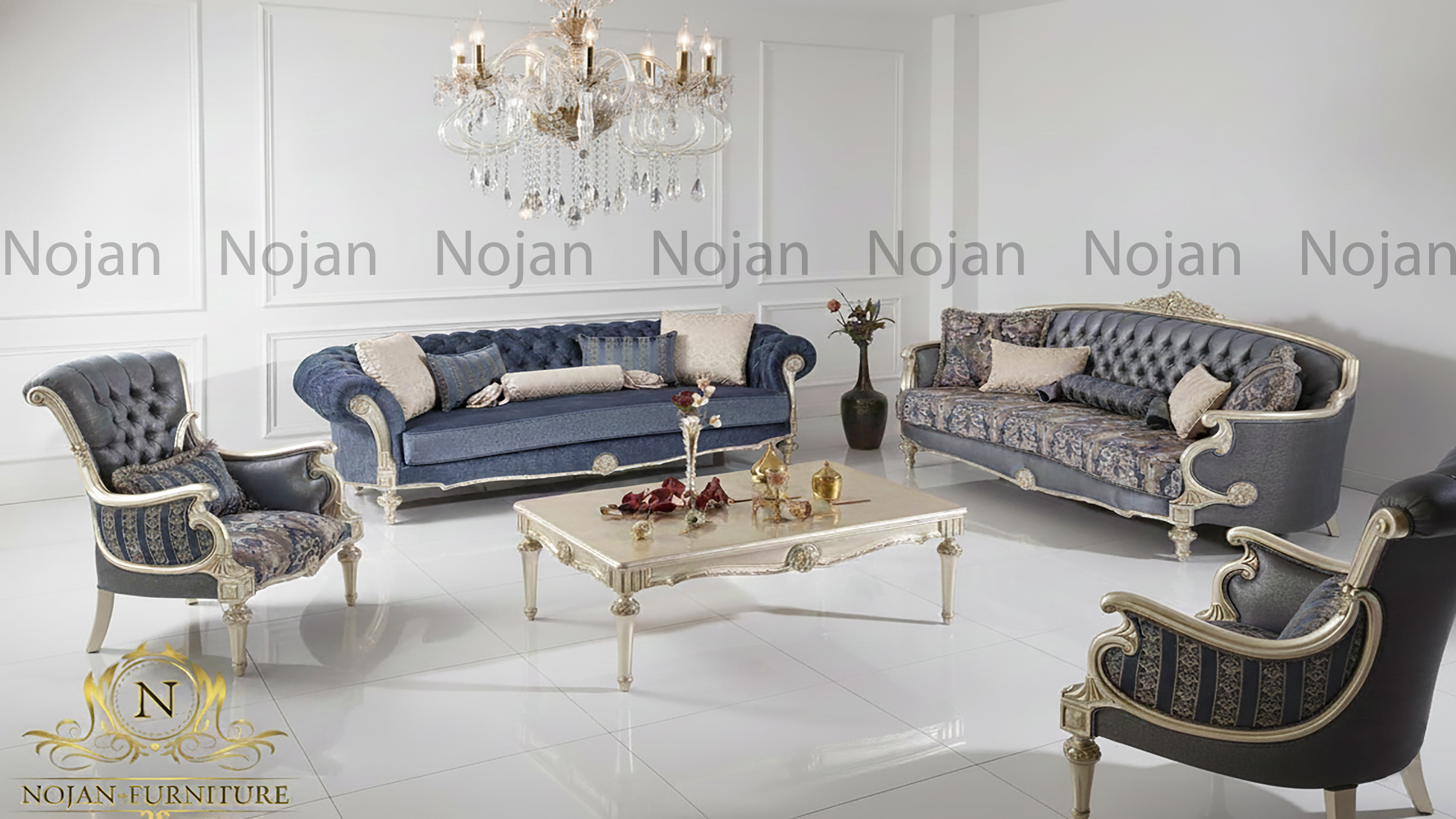 قیمت مبل کلاسیک دلینا