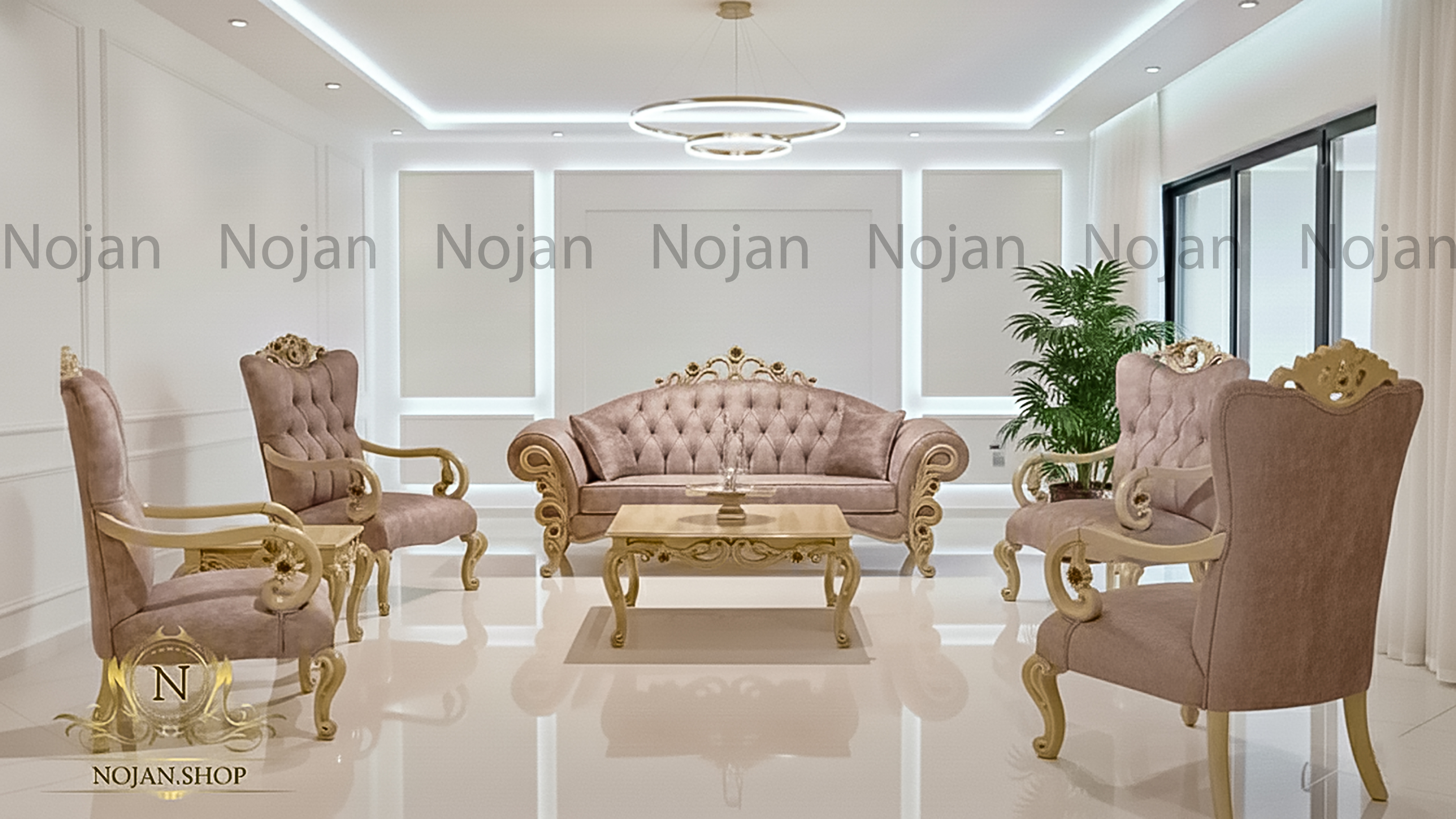 قیمت مبل کلاسیک سالسا