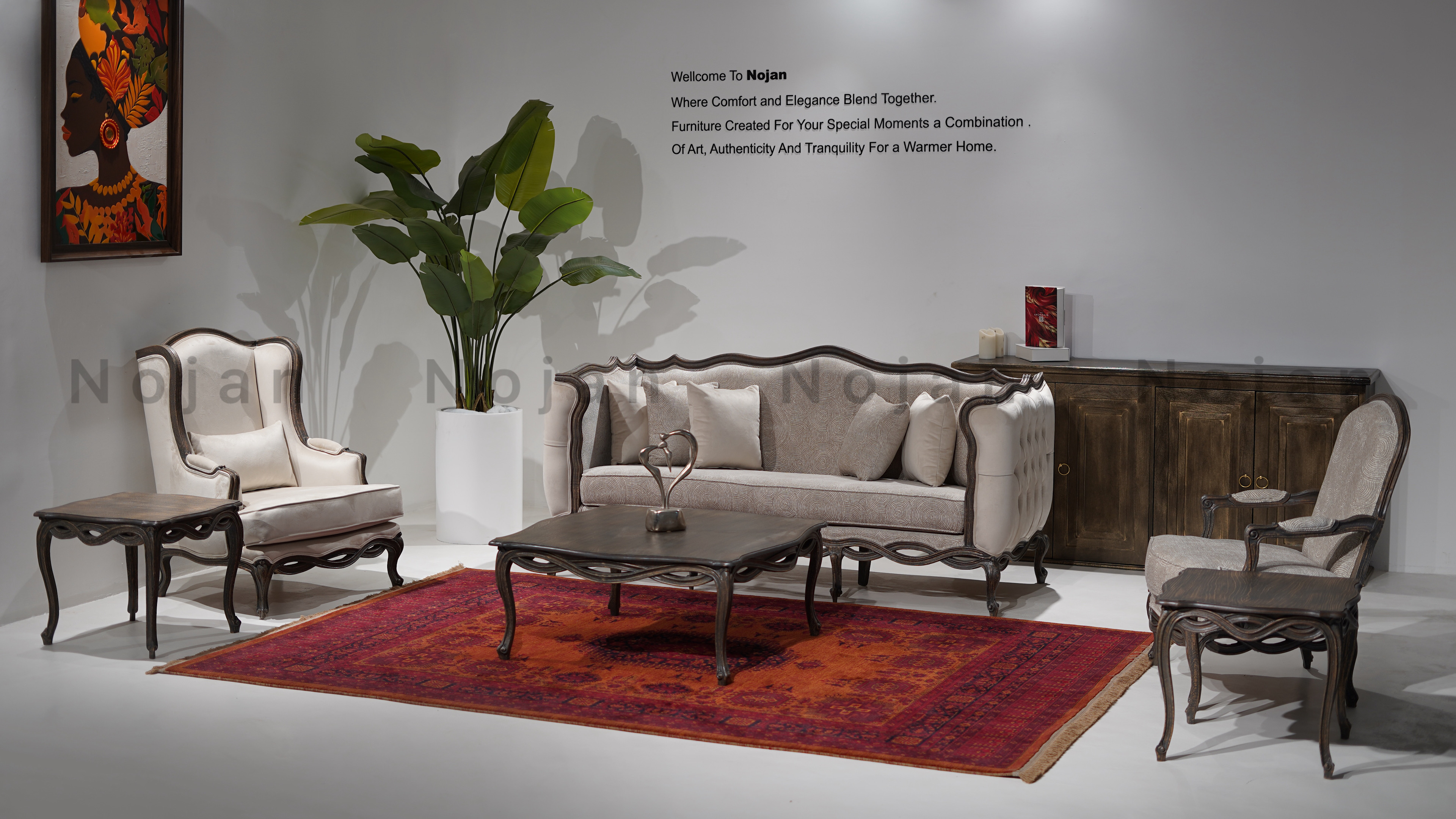 مبل نئوکلاسیک گلاریس