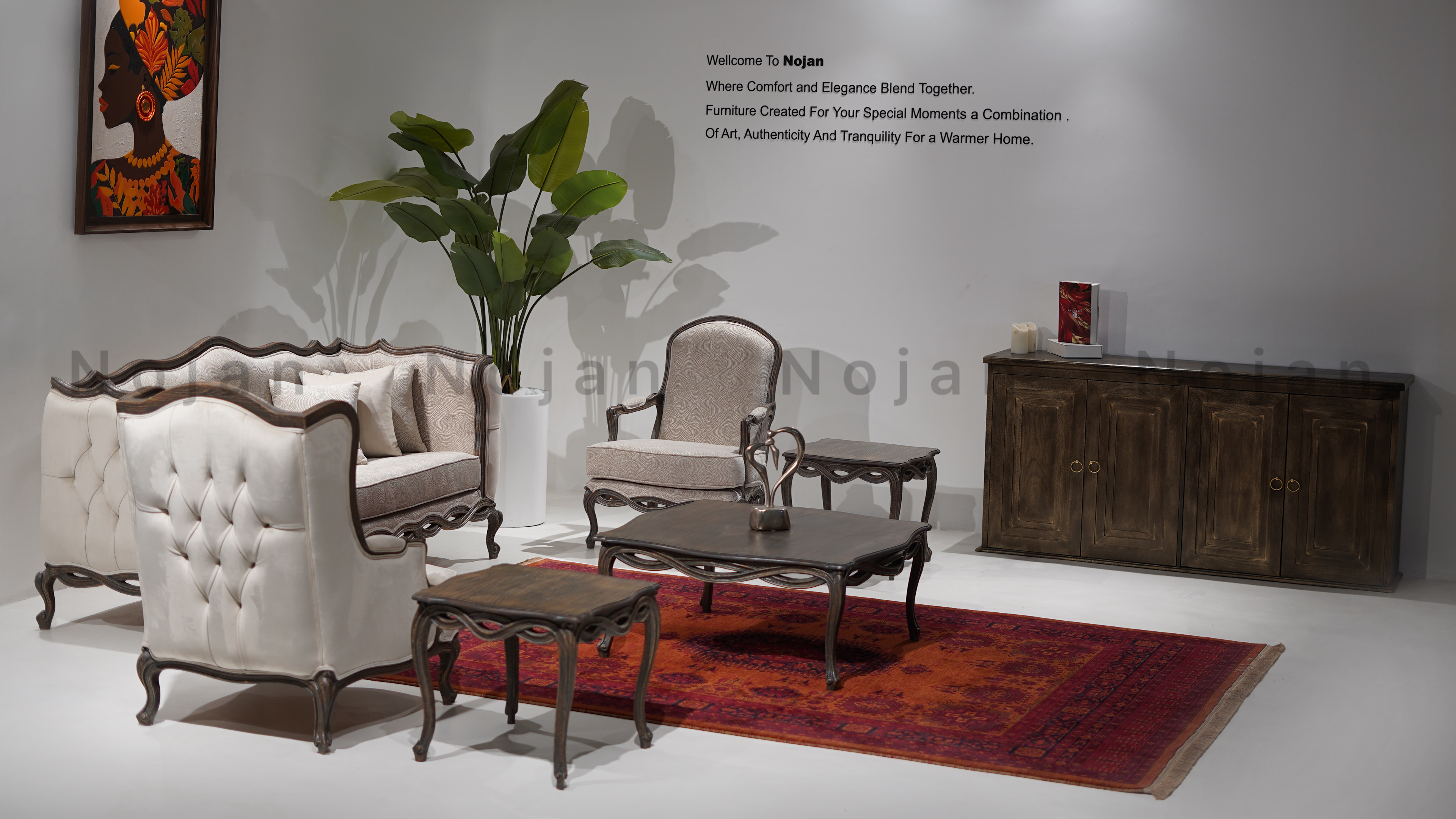 مبل نئوکلاسیک گلاریس