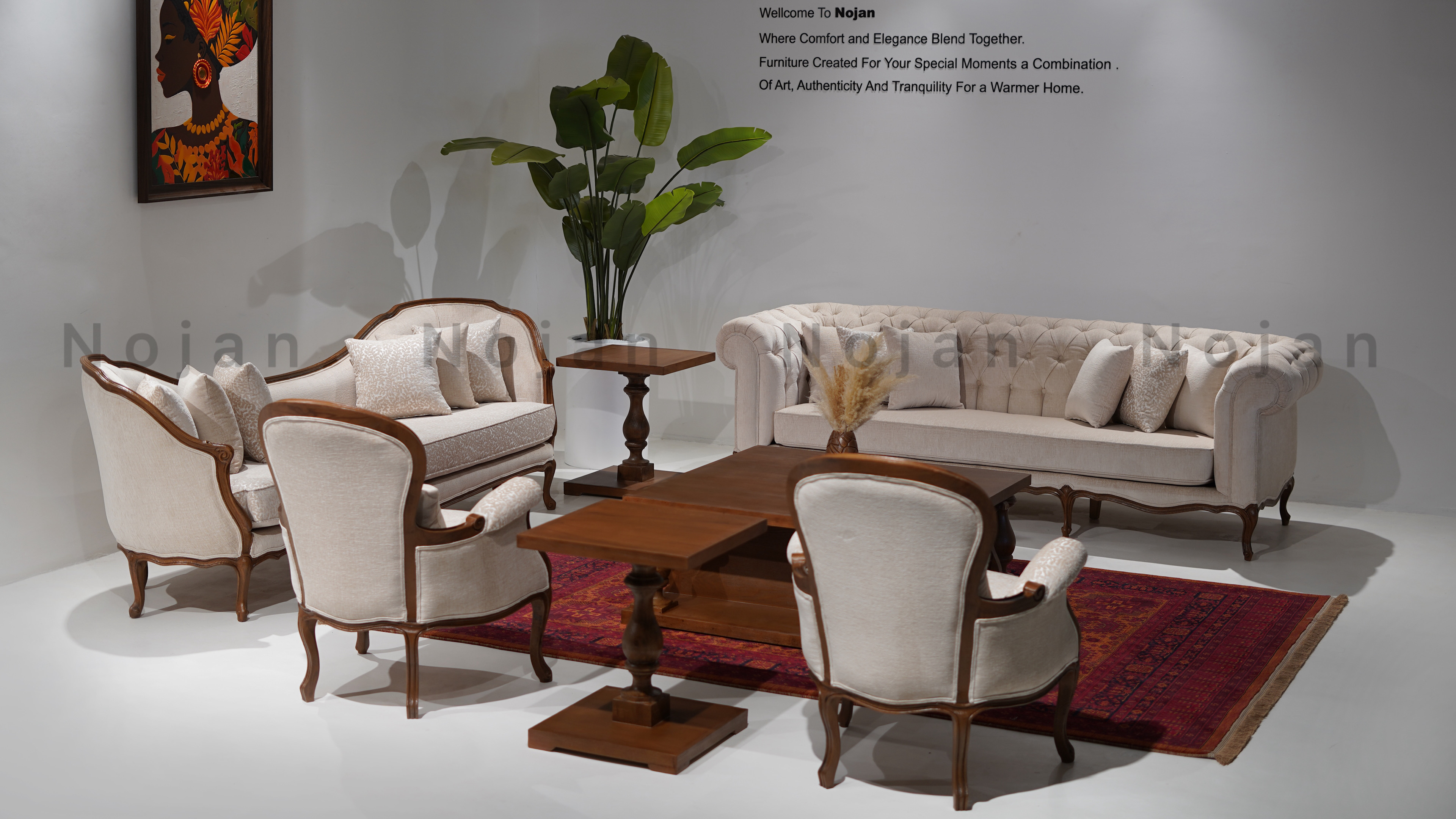 مبل نئوکلاسیک دلوین