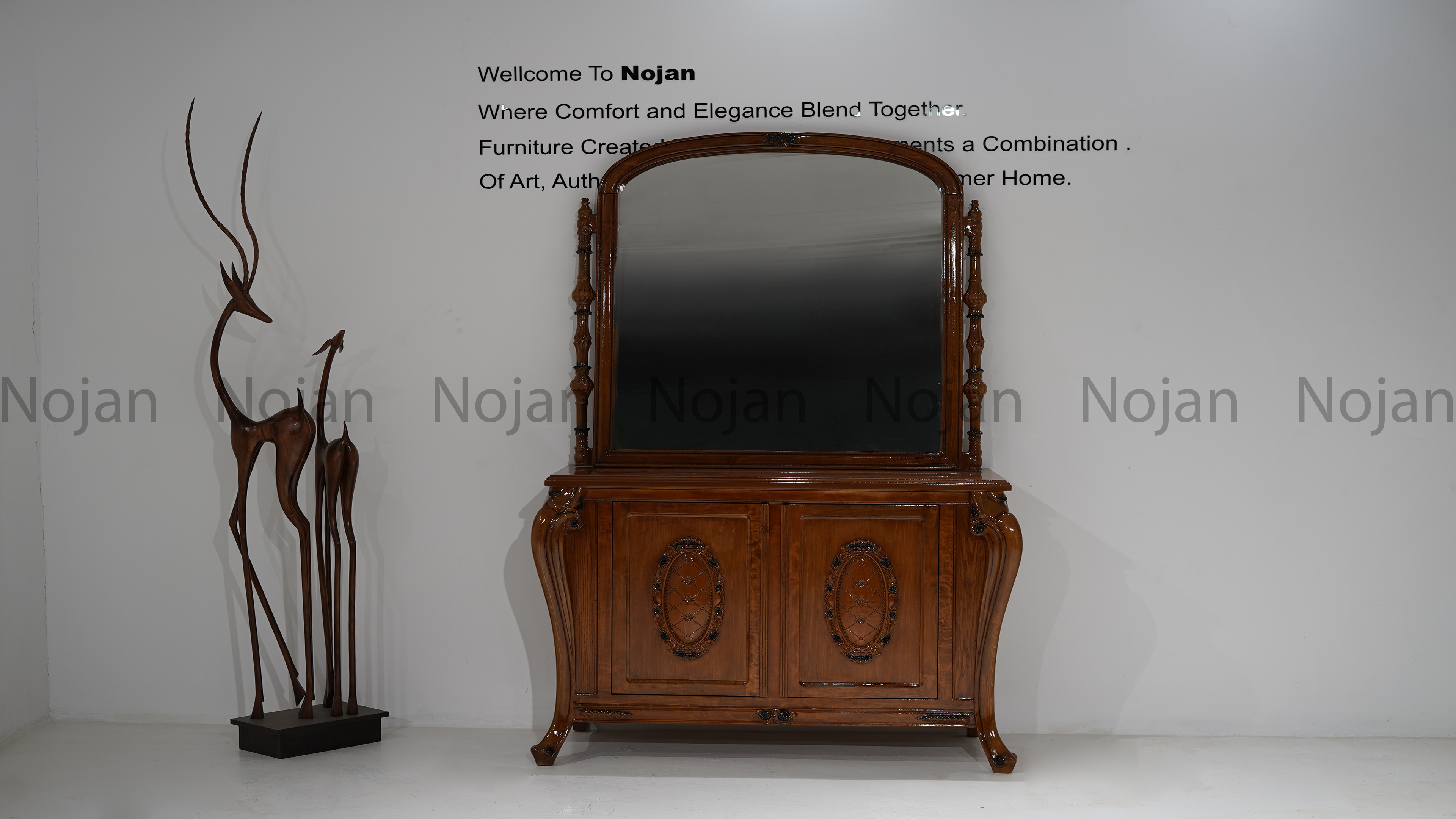 آینه کنسول کلاسیک  ماتیلا