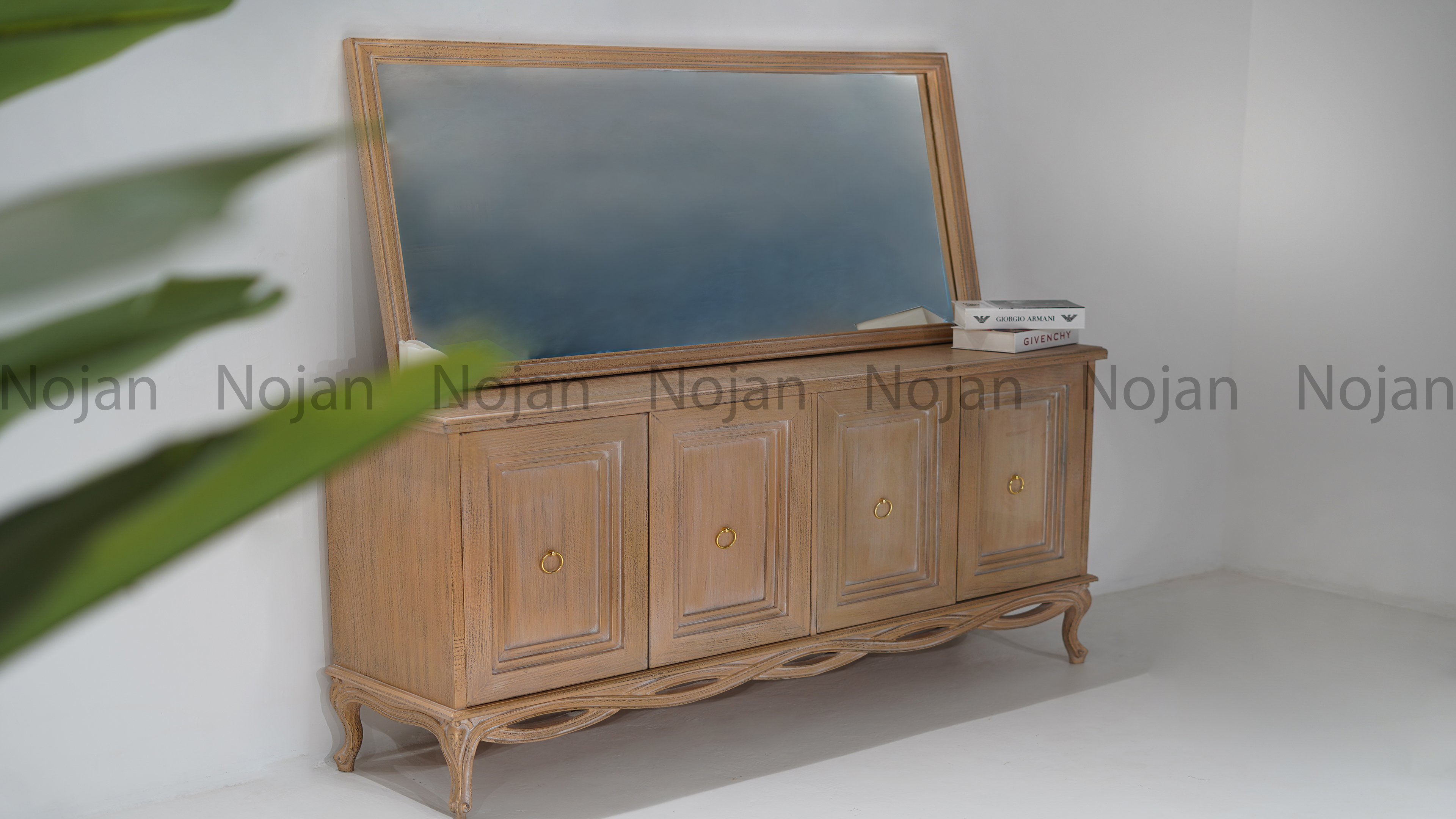 آینه کنسول کلاسیک گلاریس