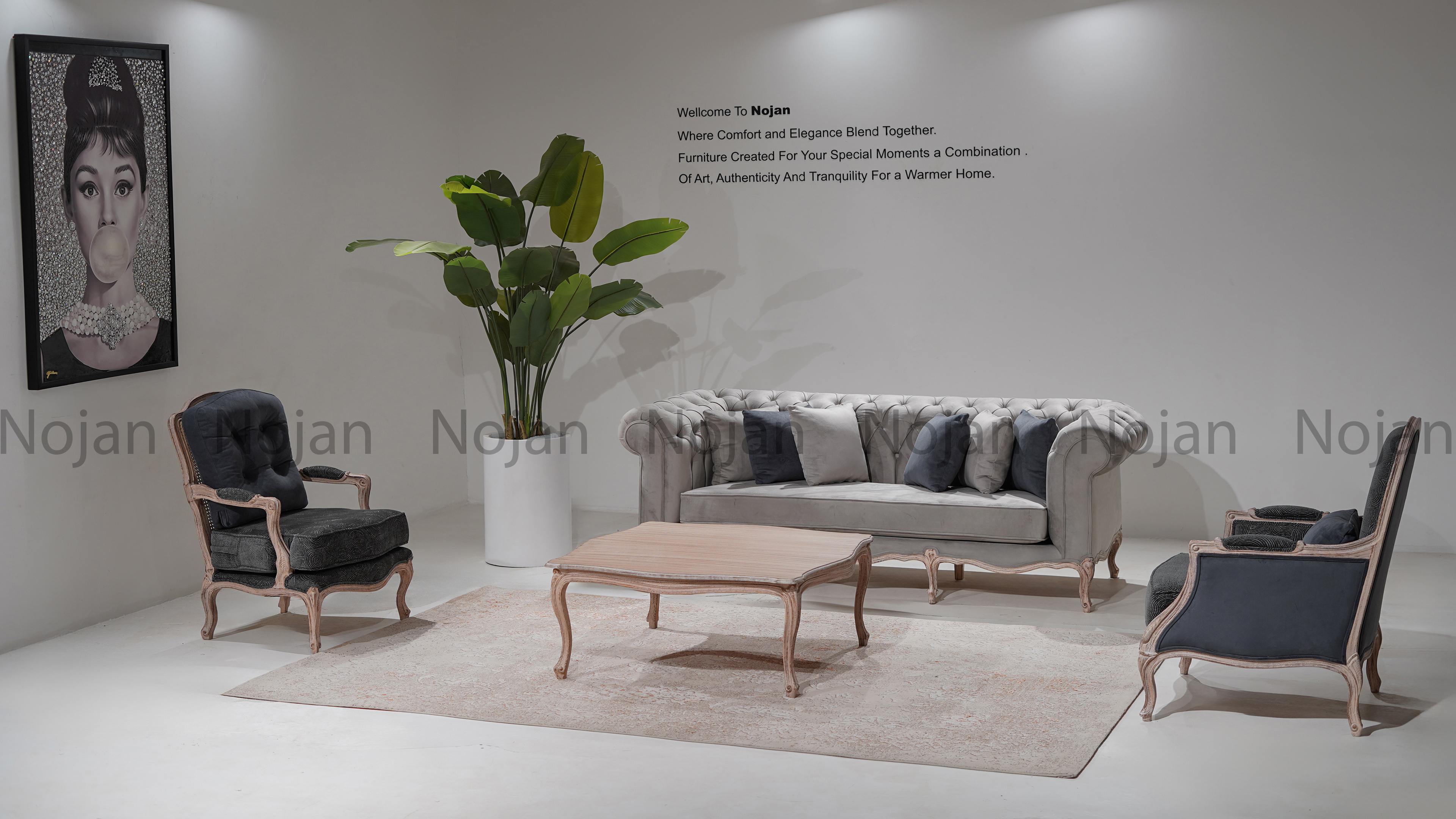 مبل نئوکلاسیک ژاکلین