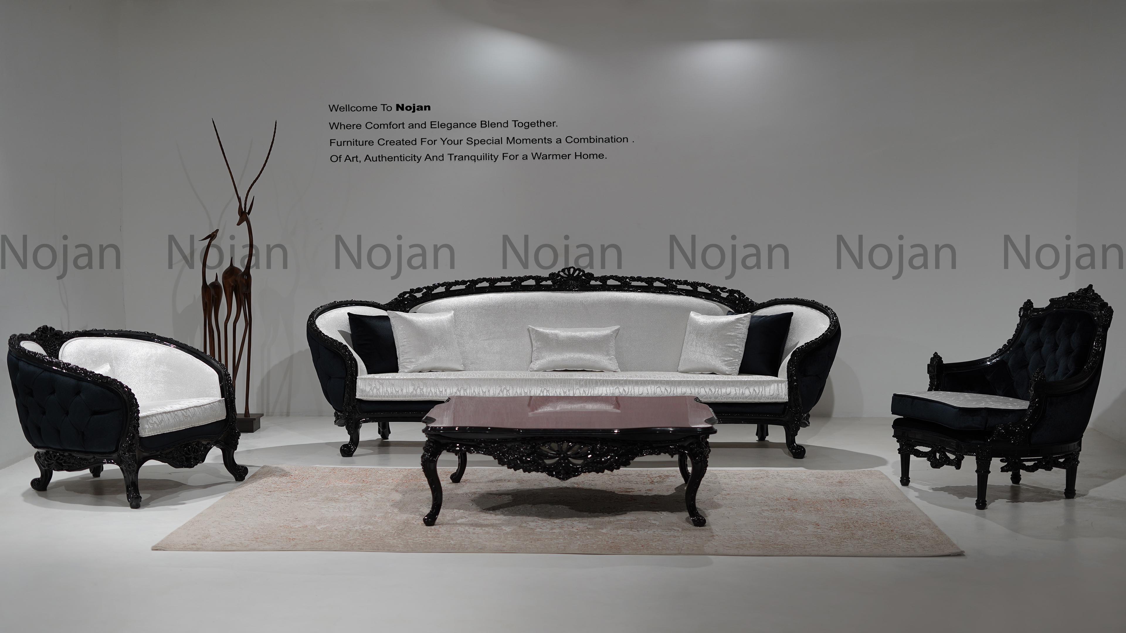 مبل کلاسیک کارولین