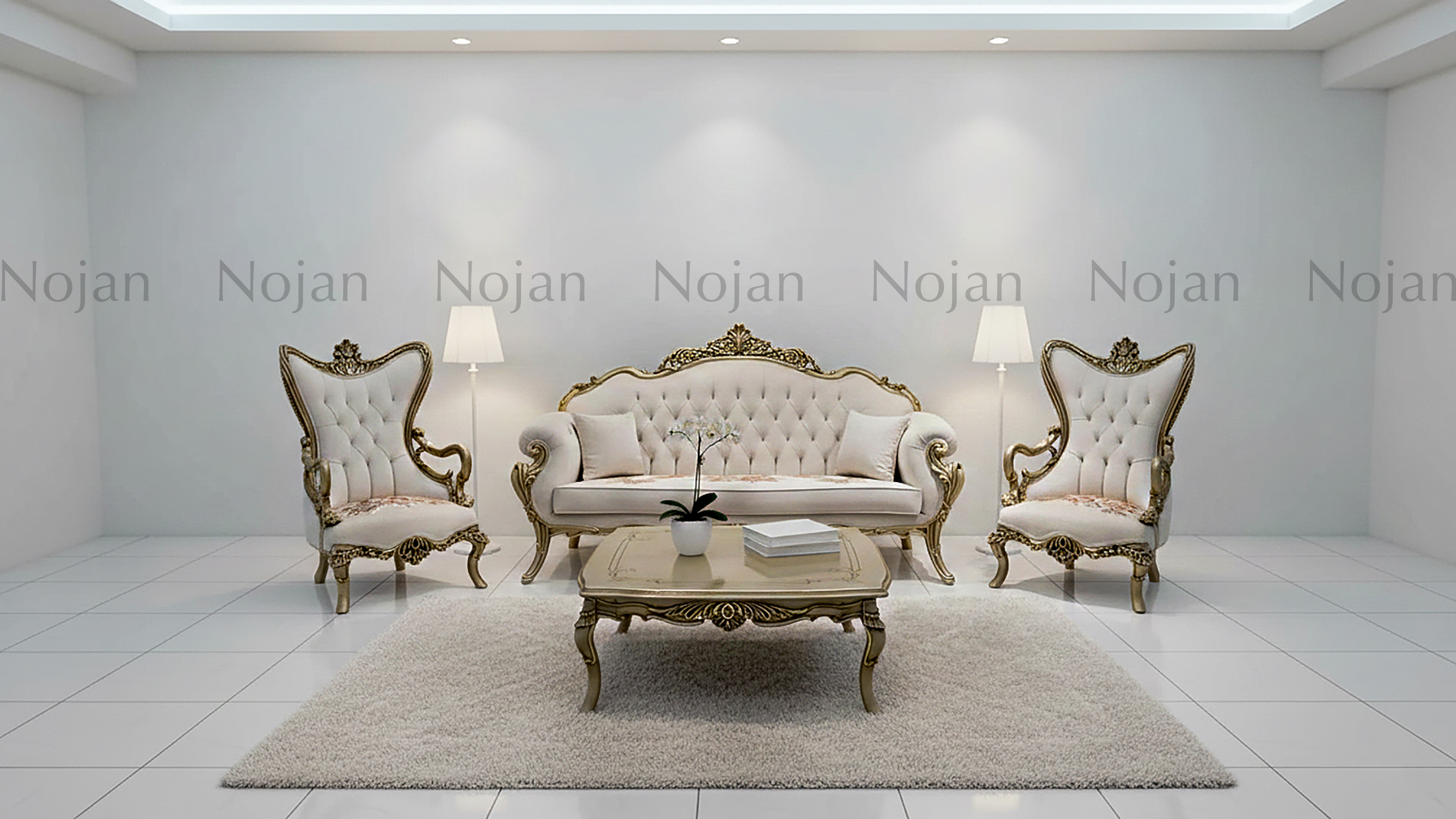 قیمت مبلمان کلاسیک لورنزو 