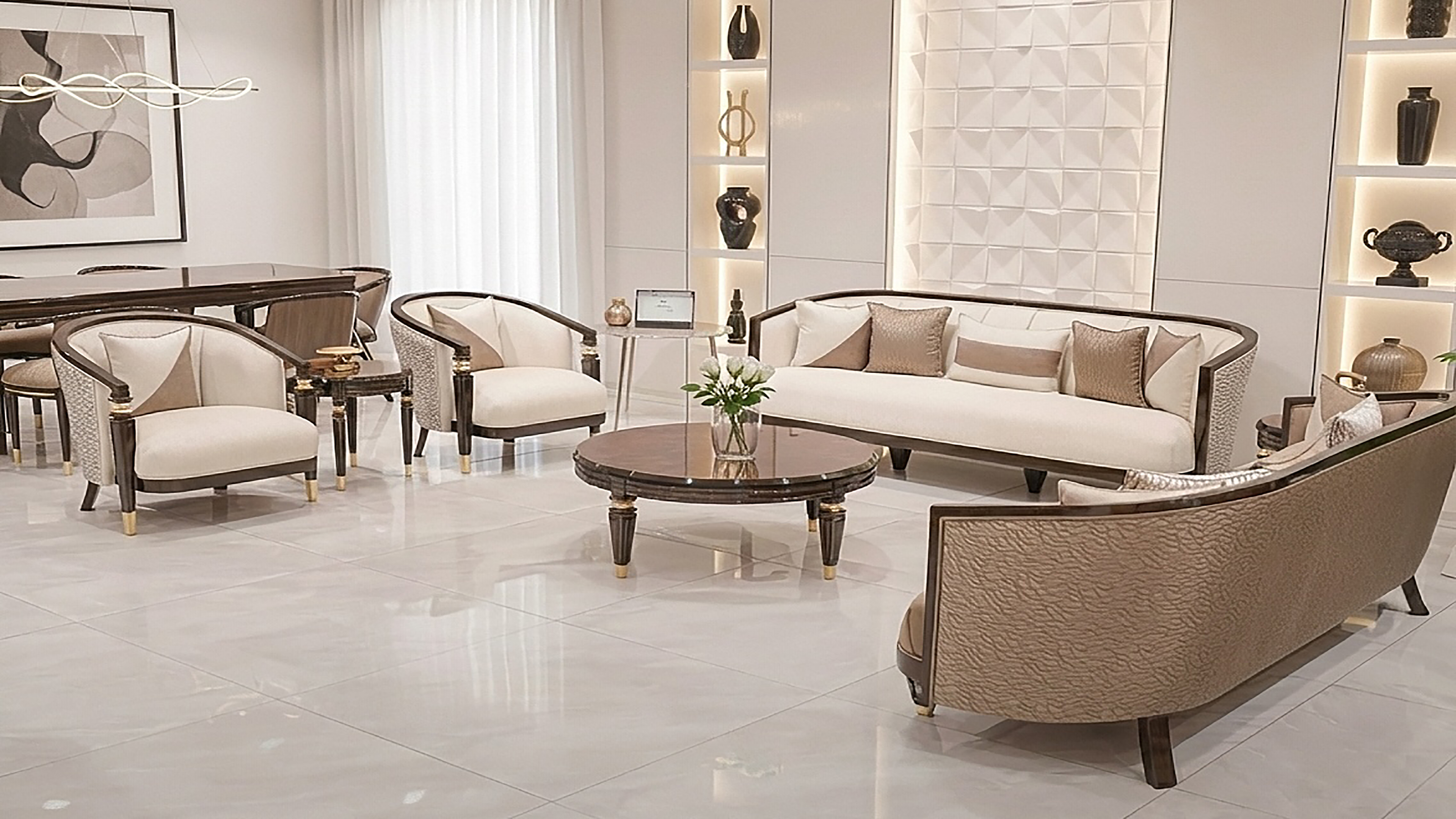 مبل نئوکلاسیک لیوا