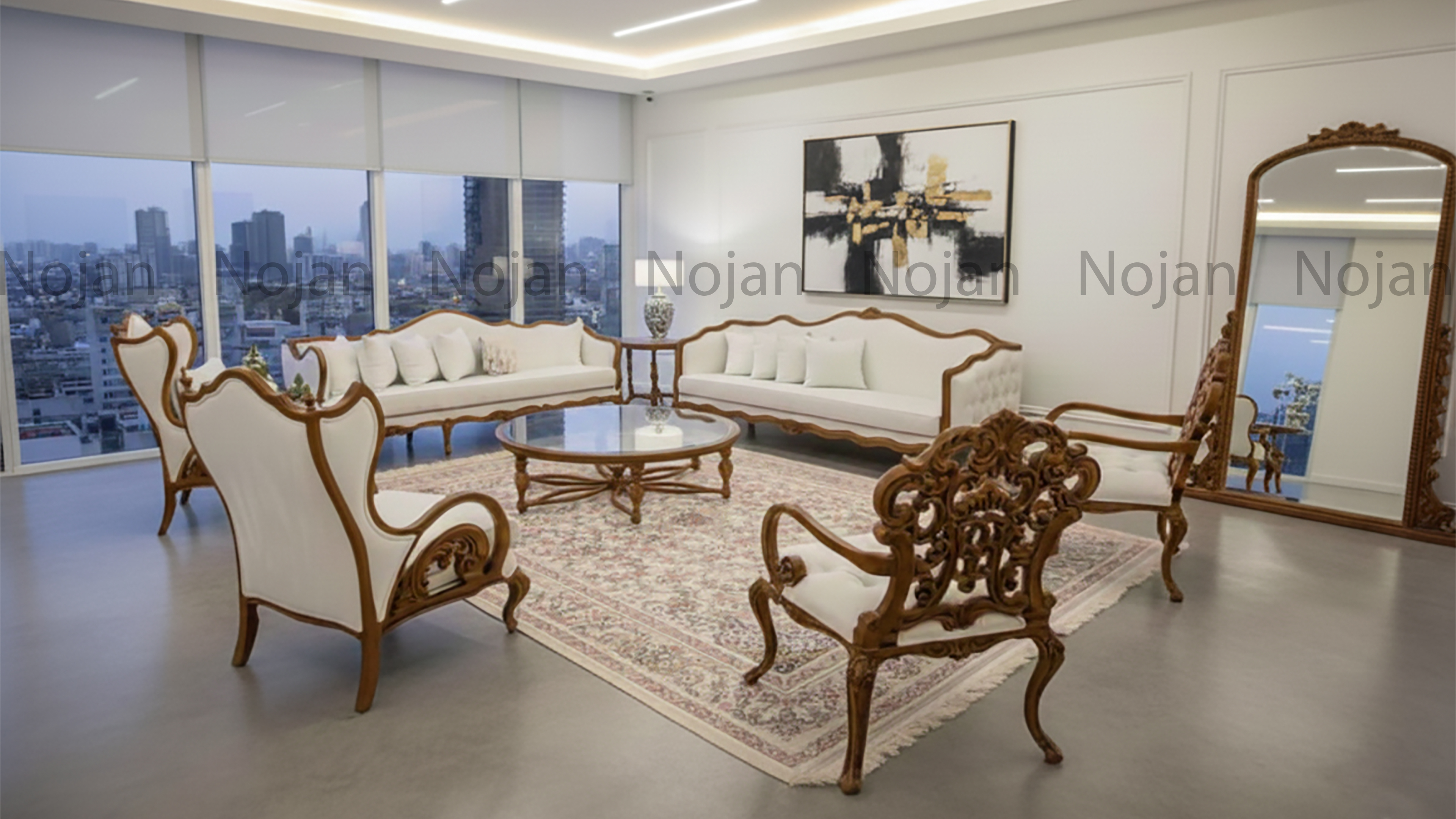 قیمت مبل نئوکلاسیک آنتونی