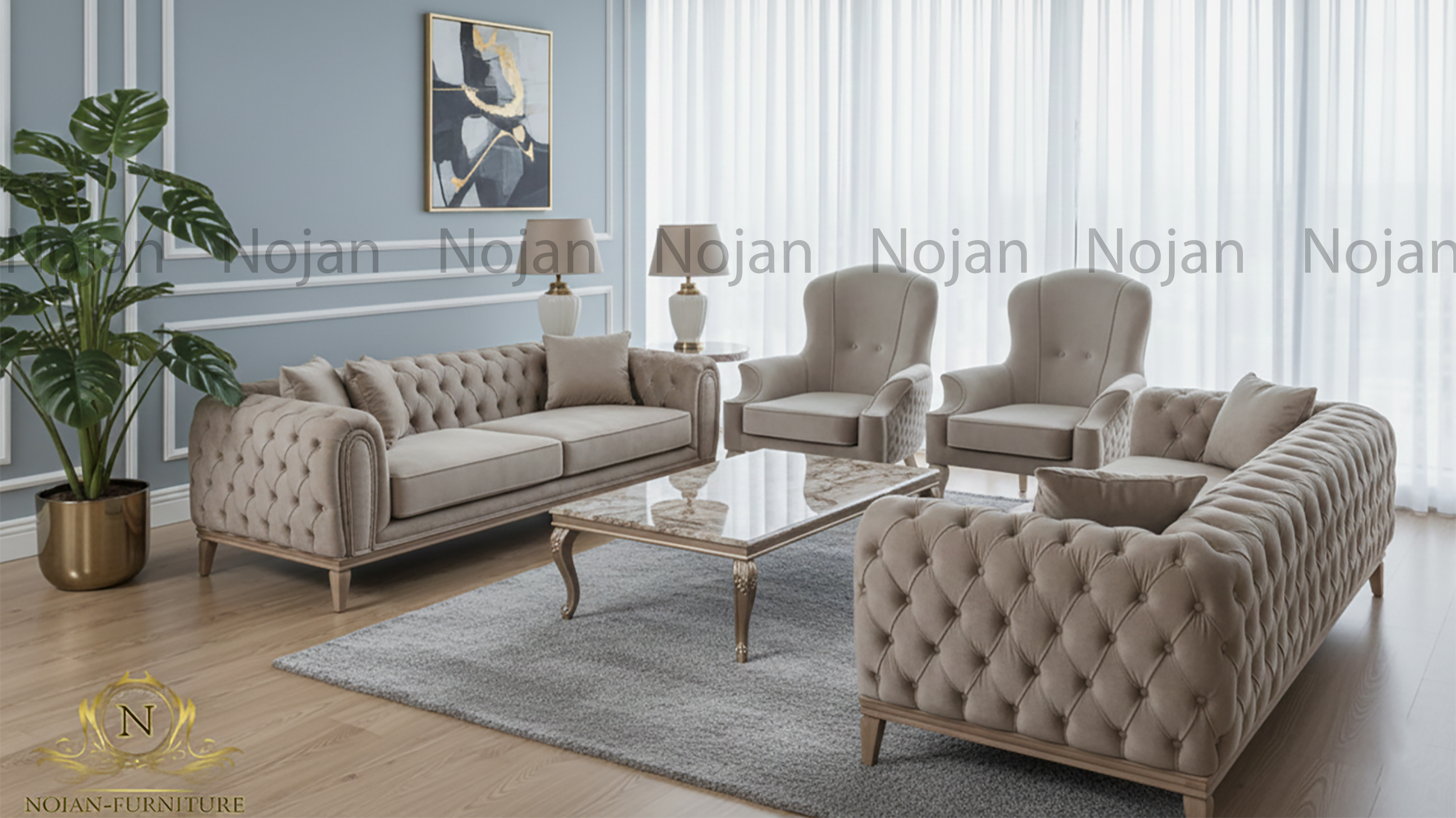 مبل کلاسیک براندو