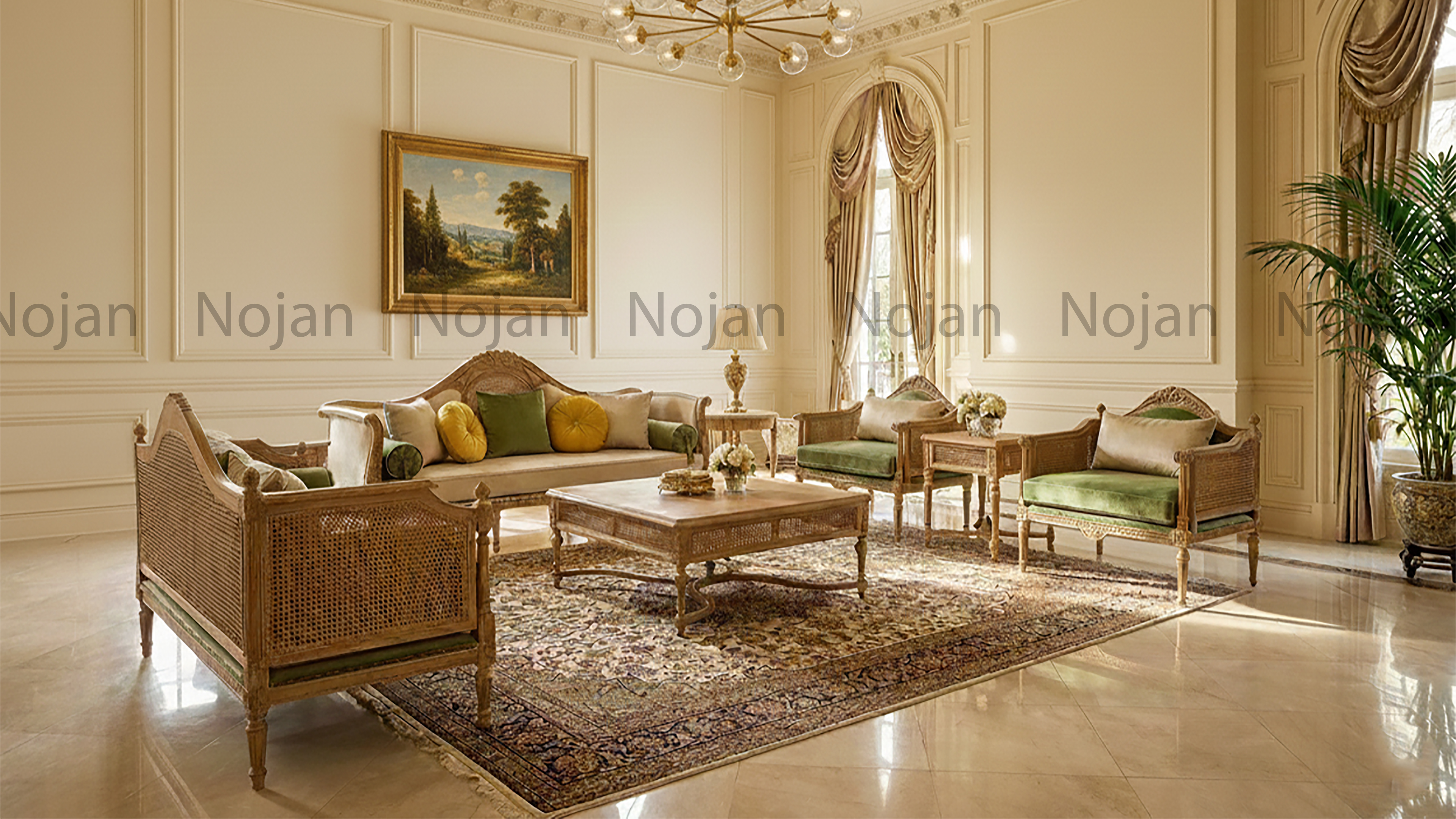 مبل نئوکلاسیک رومانی