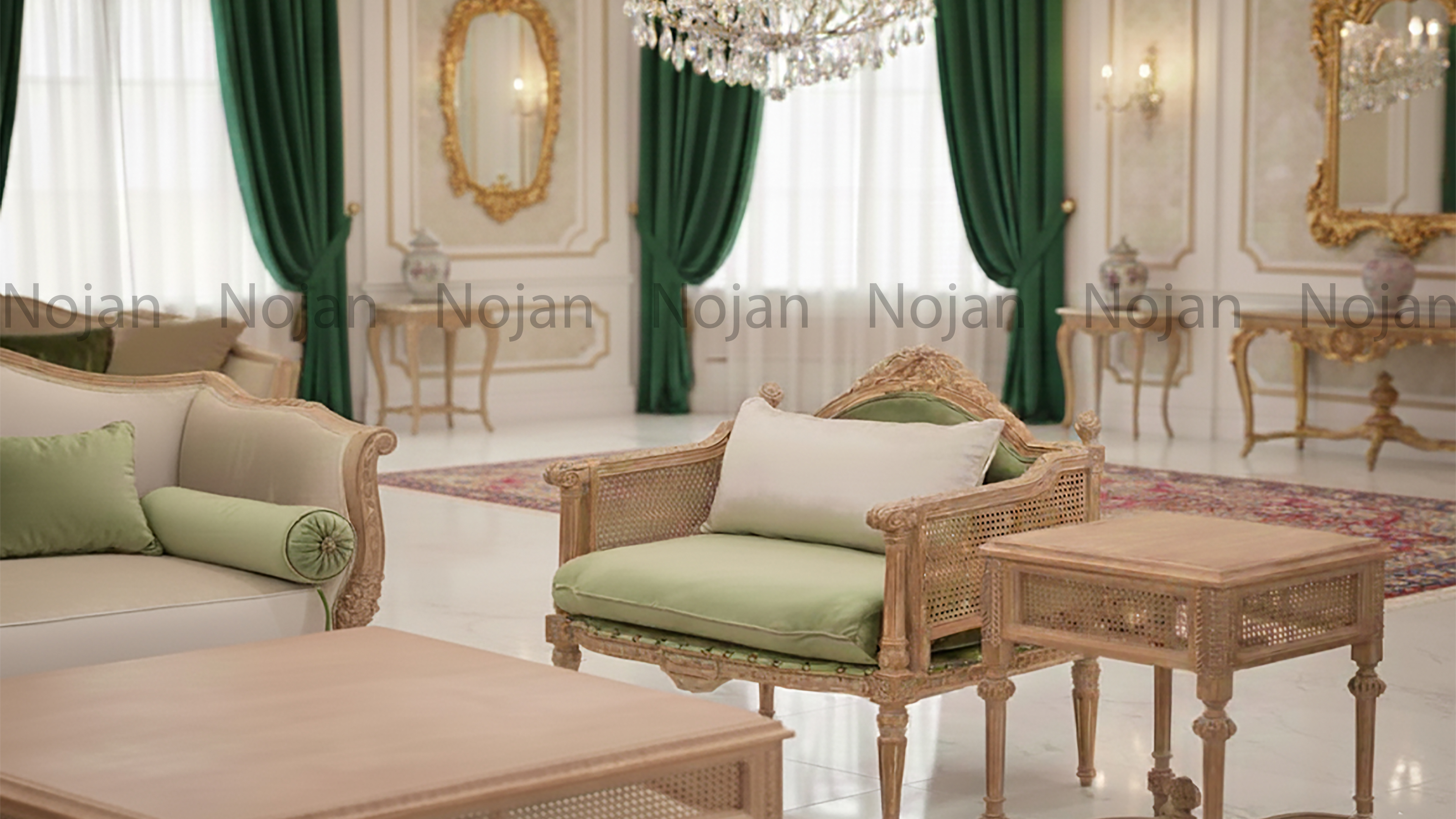 مبل نئوکلاسیک رومانی