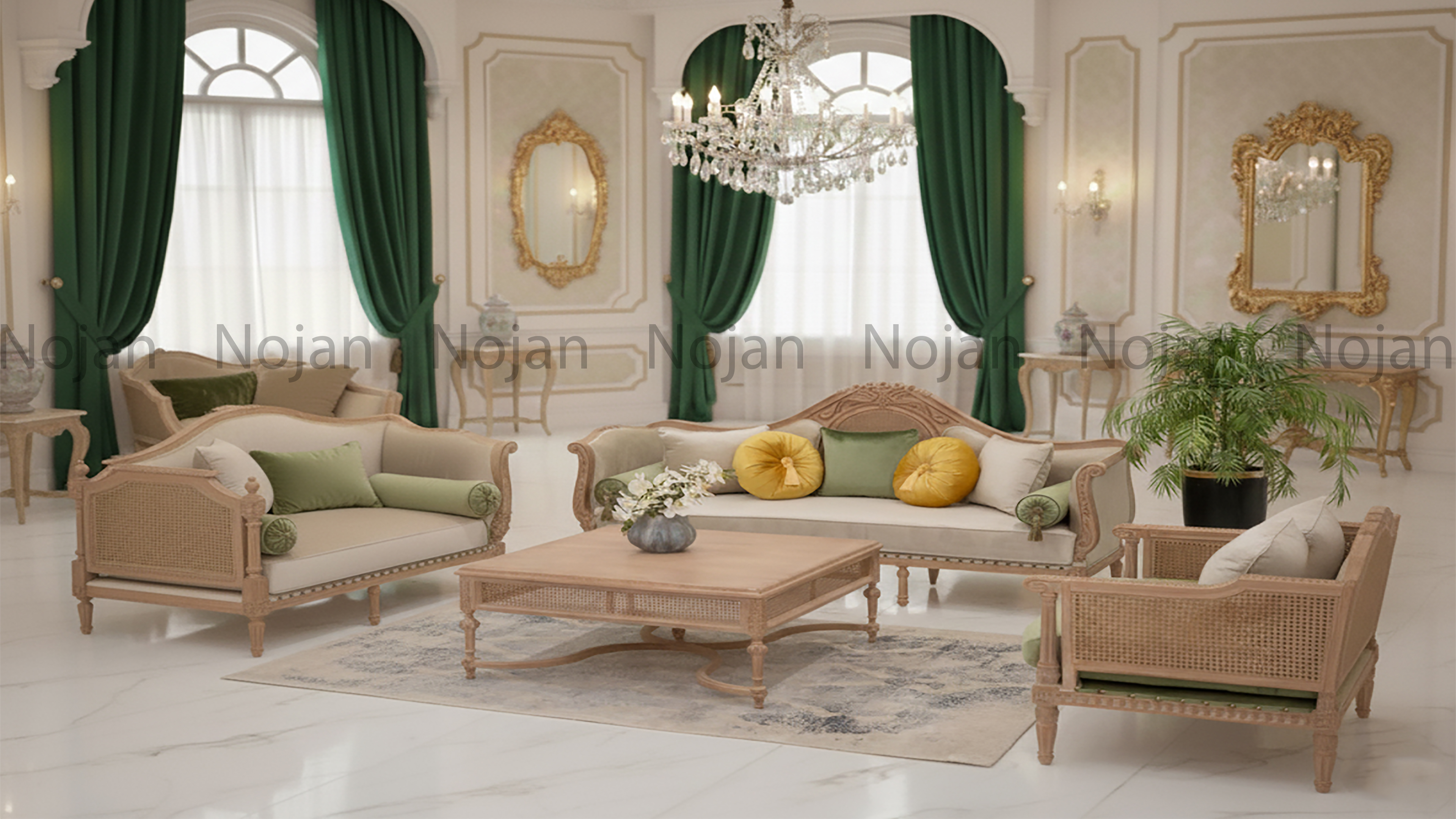 مبل نئوکلاسیک رومانی