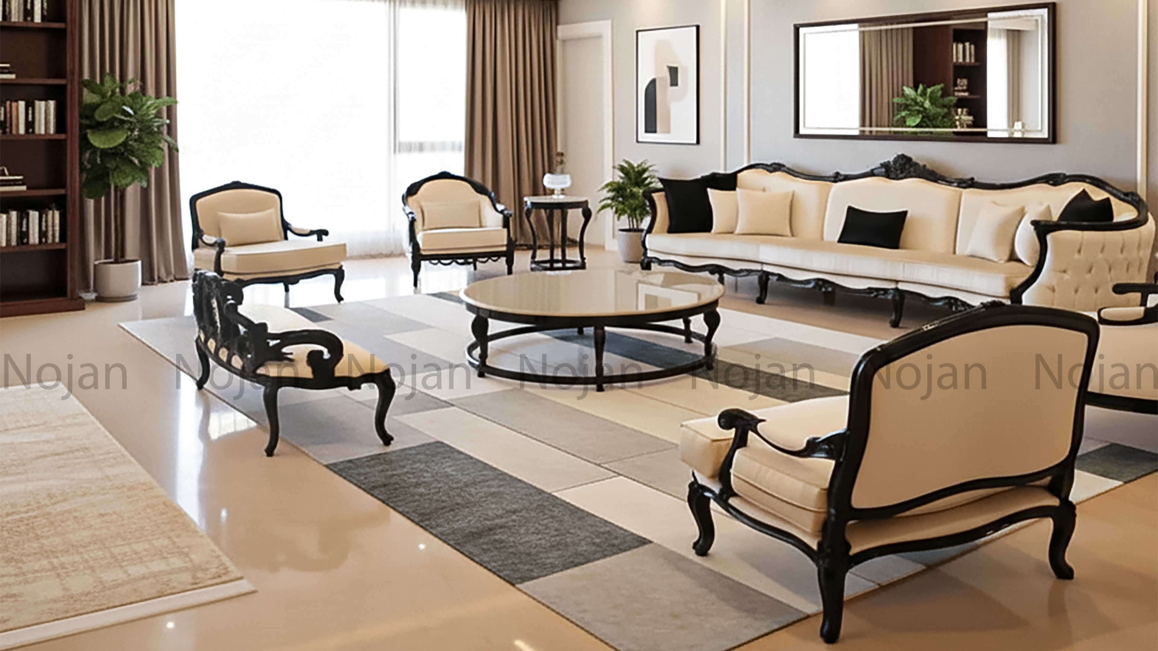 مبل کلاسیک ماسیمو