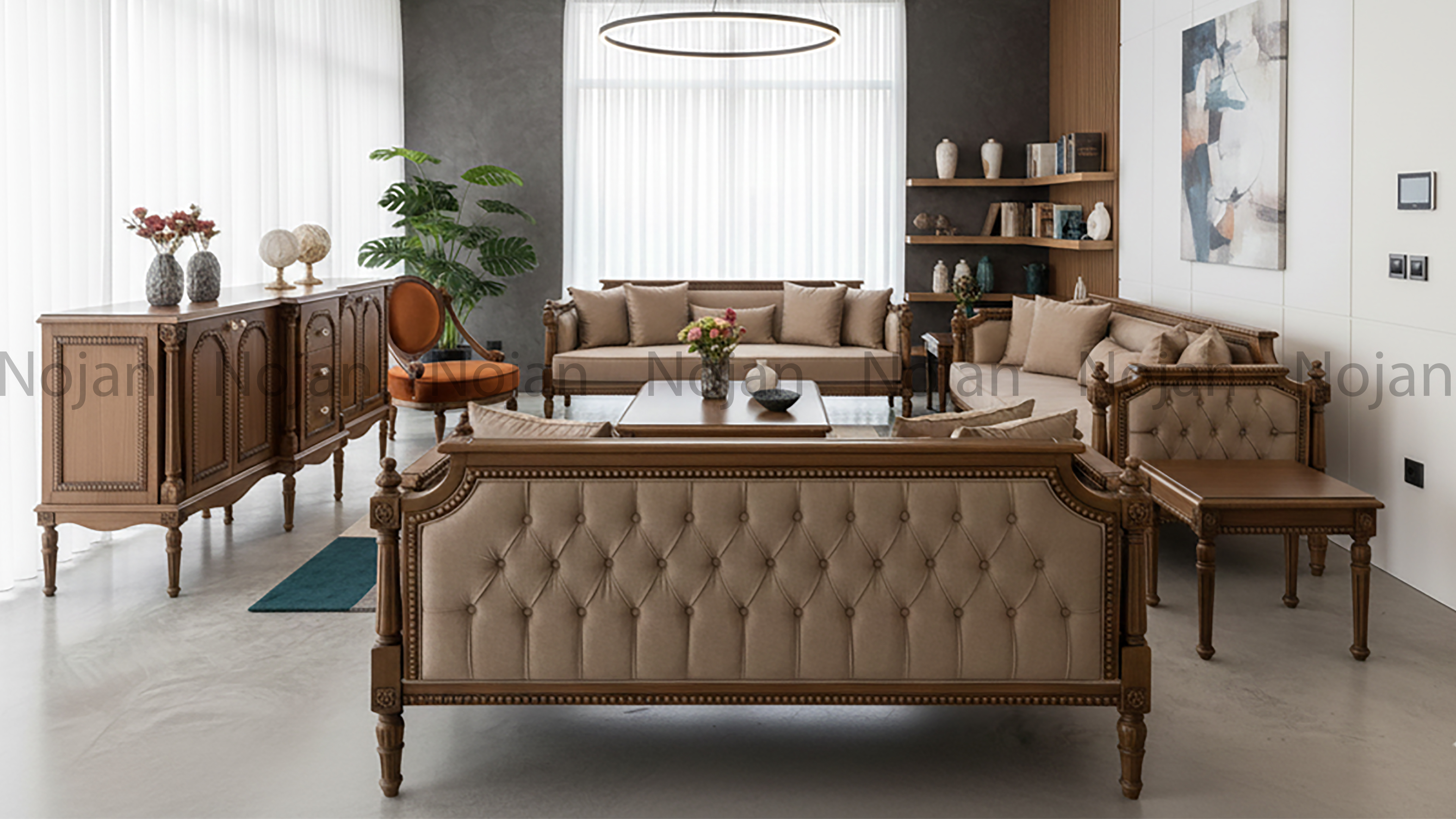 مبل نئوکلاسیک لونا