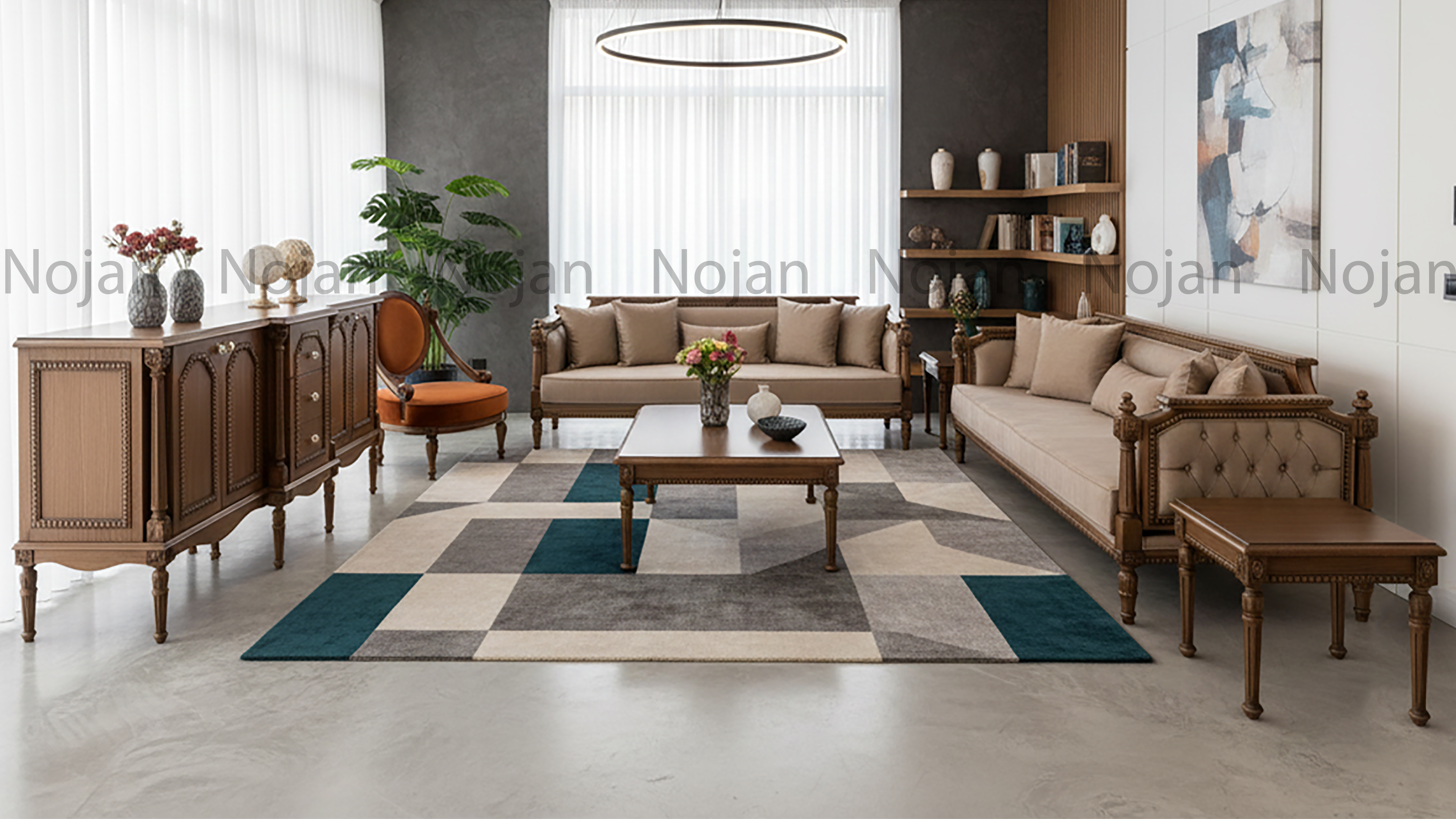 مبل نئوکلاسیک لونا