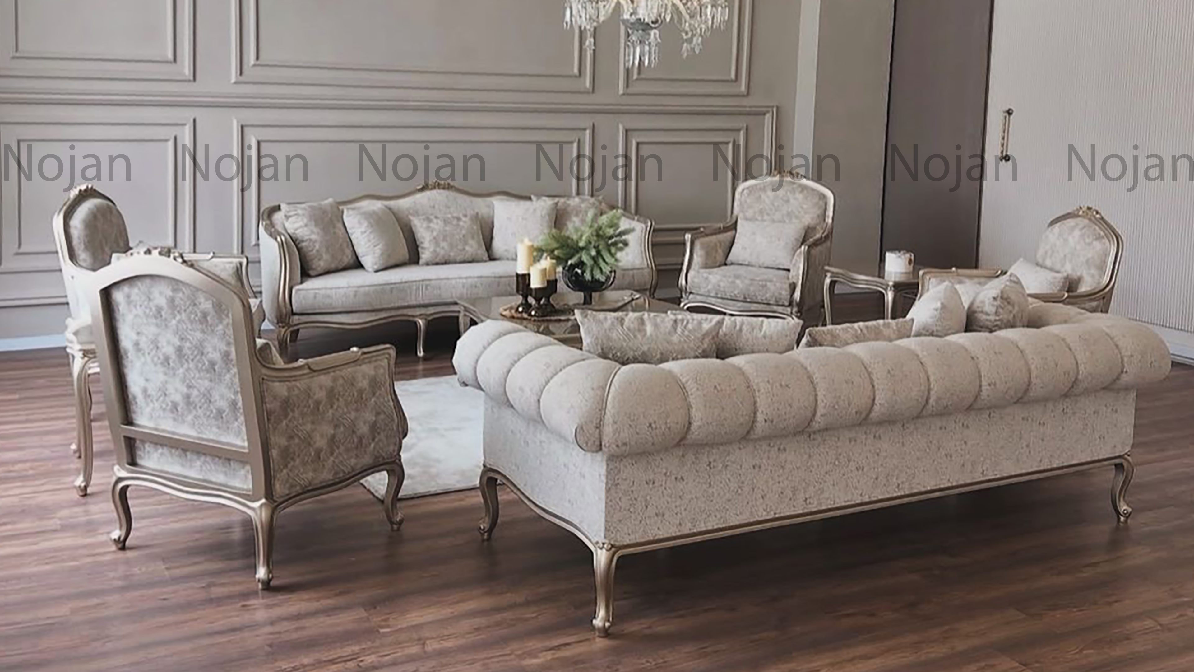 قیمت مبل نئوکلاسیک میرا