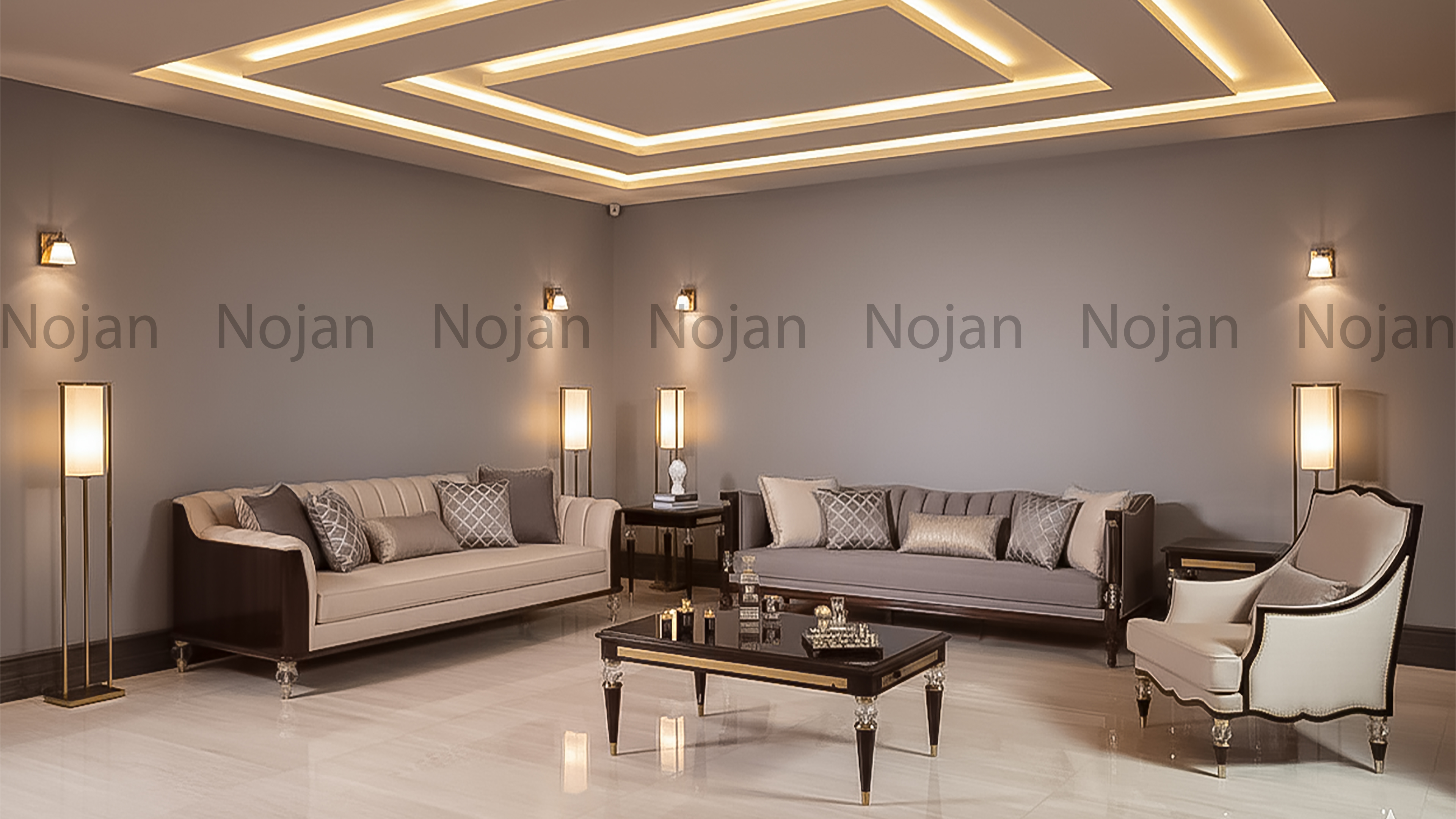 قیمت مبل نئوکلاسیک کاملیا